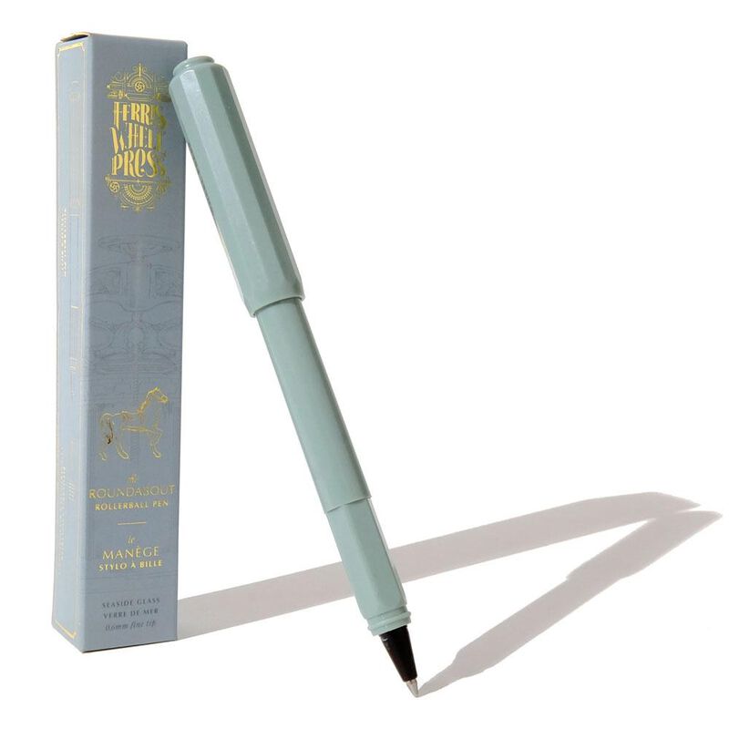 Ferris Wheel Press The Roundabout Rollerball Pen Fine - Seaside Glass image number 0